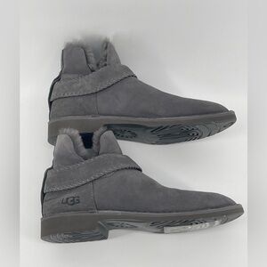 UGG Gray Ankle Boots